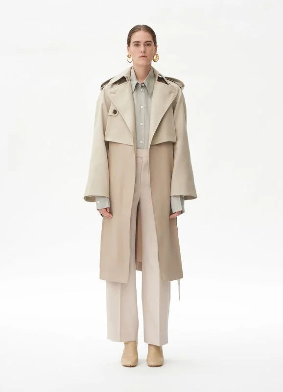 Celine store trench coat